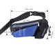 Unisex Waist Bag Waterproof Large Capacity Adjustable Strap Zipper Reflective Stripe Climbing Hiking Sports Bag Waist Pack