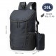 20L Lightweight Folding Backpack Water Repellent Bag for Cycling Camping Climbing Hiking Traveling Schooling