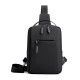 Men Sling Bag Single Shoulder Bag Crossbody Bag Wear-Resistant Nylon Bag Adjustable Strap Shoulder Bag