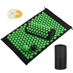 Acupressure Mat and Pillow Set