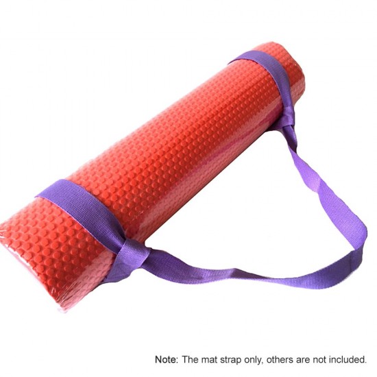 Adjustable Yoga Mat Strap Cotton Mat Carrier Sling Comfy Stretching Strap