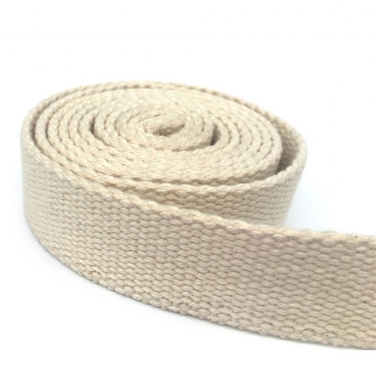 10ft Yoga Stretching Strap Cotton Exercise Strap Fitness Physical Therapy Strap with Metal Ring