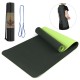 72x24IN Non-slip Yoga Mat TPE Eco Friendly Fitness Pilates Gymnastics Mat Gift Carrying Strap and Storage Bag