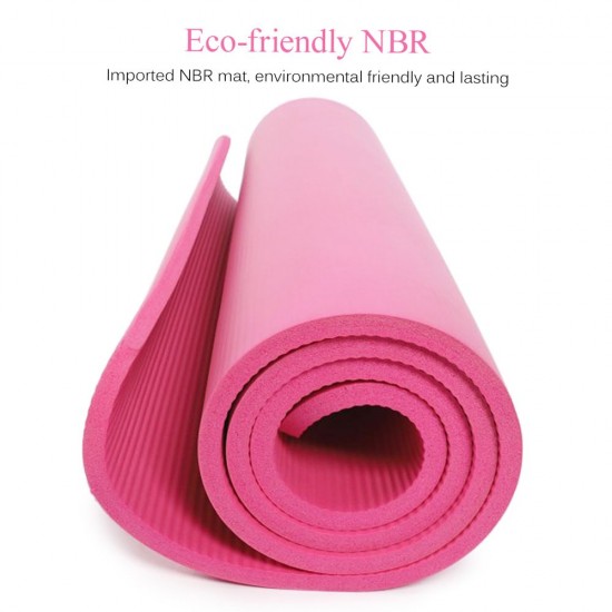 72x24IN Non-slip Yoga Mat Eco-friendly Fitness Pilates Gymnastics Mat Gift Storage Bag and Carry Sling