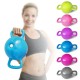 Yoga Fitness Kettle Bell 4-12LB Adjustable Water Kettlebell Dumbbell Double Handles Pilates Body Shaping Equipment