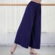 Women Wide Leg Pants Drawstring Loose Flare Dance Pants Female Trousers Yoga Workout Beach