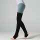 Women Yoga Stockings Open Heel Ribbed Knit Thigh High Leg Warmers for Ballet Dancing Lounging