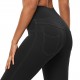 Women Leggings High Waist Back Pocket Quick-dry Moisture-wicking Tight Slimming Pants Running Fitness Workout Yoga Pants