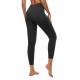 Women Leggings High Waist Back Pocket Quick-dry Moisture-wicking Tight Slimming Pants Running Fitness Workout Yoga Pants