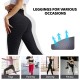 Women Leggings Anti Cellulite Butt Lifting High Waist Textured Elastic Yoga Pants Bubble Butt Sport Workout Tights