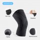 1PCS Kneepads Knee Support Protector with Silicone Design and Flexible Elastic Fitness Soft Breathable for Outdoor Activities Hiking Climbing Running Cycling Yoga