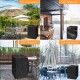 Waterproof Patio Chair Cover Oxford Stackable Chair Cover Outdoor Bar Stools Covers UV Resistant Garden Furniture Cover