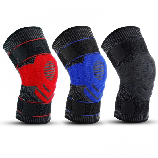 Knee Brace Sport Knee Sleeve Joint Support with Patella Pad for Running Tennis Basketball Hiking