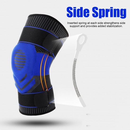 Knee Brace Sport Knee Sleeve Joint Support with Patella Pad for Running Tennis Basketball Hiking