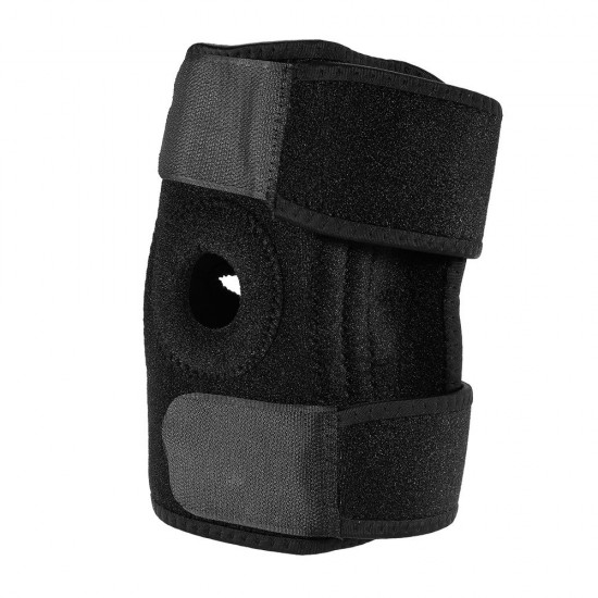 Knee Brace Support Sleeve Open Patella Protector Wrap Breathable Neoprene Sleeve