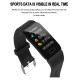 Q1 Smart Bracelet 1.14 inches Color Screen Sports Bracelet Smartband BT 4.0 Fitness Tracker IP67 Waterproof Smart Wristband for IOS/Android Smartphones