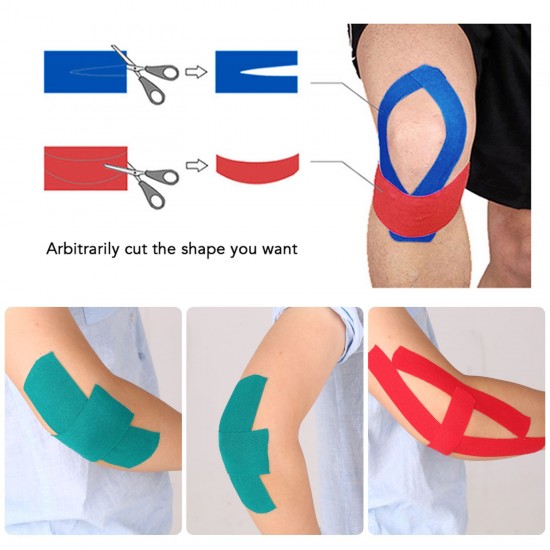 5m Athletic Muscle Bandage Sports Muscle Tape Breathable Shoulder Ankle Wrist Foot Elbow Recovery Therapy Equipment