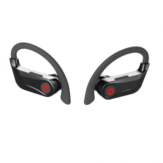 Wireless Fast Connection Signal Stability High Sensitivity BT Stereo Sport Headphone Waterproof Hook Headsets Anti-sweat