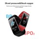 R12 Fashion Silica Gel TPU Intelligent Sport Bracelet USB Charge BT Step Counting Waterproof Heart Rate Monitoring Bracelet