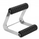 Gym Fitness T-bar For Pulley Cable Machine Back Muscle Workout Row V-shaped Bar Handle Rowing Machine Hand Grips