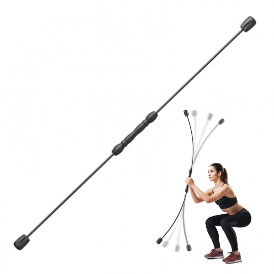 Multifunctional Training Stick Fitness Exercise Elastic Vibrate Rod Tremble Yoga Wand