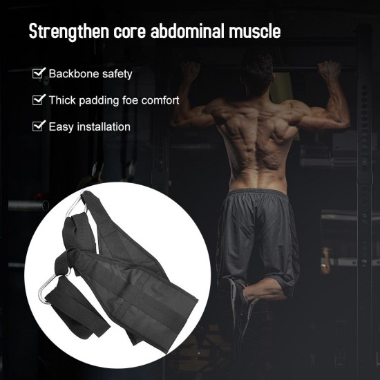 Ab Straps Pull Up Bar Hanging Straps Abdominal Muscle Building Straps Leg Raiser Fitness for Men & Women Fitness Arm Support for Abdominal Muscles Core Strength